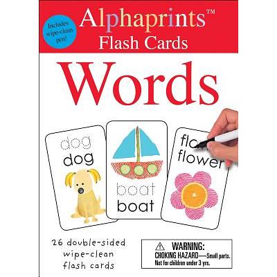 Alphaprints: Trace, Write, and Learn ABC: Finger Tracing & Wipe Clean [Book]