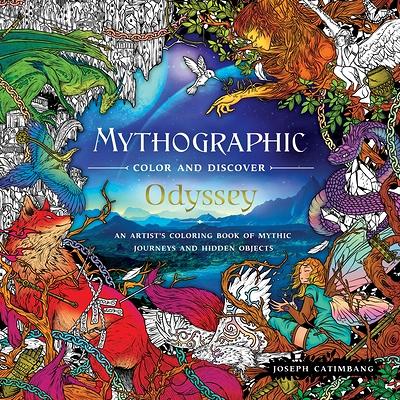 Mythographic Color and Discover: Deep Blue: An Artist's Coloring