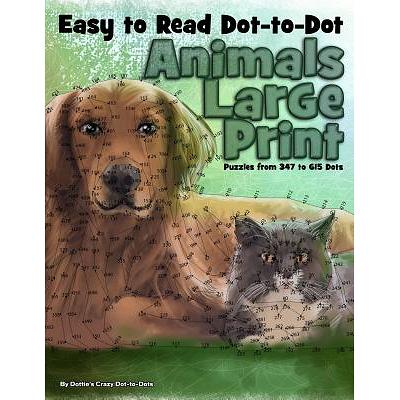 Extreme Dot-to-Dot Dogs Puzzles for Adults from 356 to 870 Dots