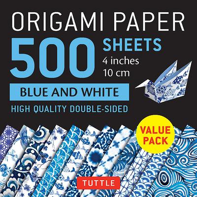 Origami Paper 500 Sheets Rainbow Patterns 4 (10 CM): Tuttle Origami Paper:  High-Quality Double-Sided Origami Sheets Printed with 12 Different Pattern, 9780804853576