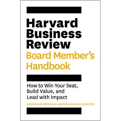 Harvard Business Review Leader's Handbook: Make an Impact, Inspire