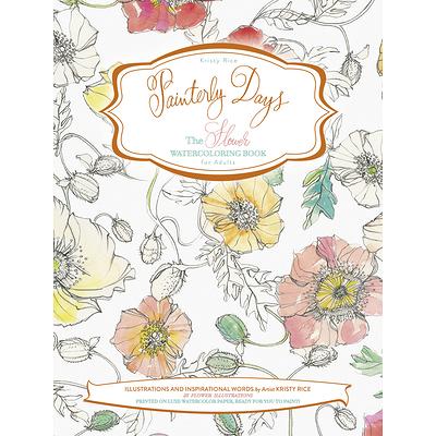  Painterly Days: The Woodland Watercoloring Book for